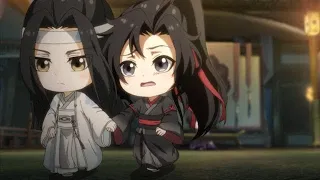 魔道祖师Q ep27 cut1 | 魏无羡和江澄吵架，蓝湛连忙拉走爱妻“夜已深，先休息”【 The Founder of Diabolism Q 】