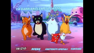 menu DVD la gabbianella e il gatto