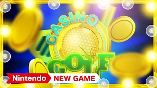 NEW GAME NINTENDO SWITCH & iiRcade - Casino GOLF - Gameplay Trailer