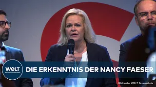 LANDTAGSWAHL IN HESSEN: Nancy Faeser fällt durch – Rückzug nach Berlin – Gratulation an Boris Rhein