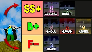 Ranking All Race v4 In Blox Fruits Update 23!