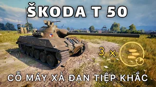 Škoda T 50 khiến kẻ địch rút không kịp! | World of Tanks