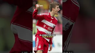 Thomas Muller Is The MOST Loyal Footballer EVER 🤯⚽️ #fcbayern #football #shorts