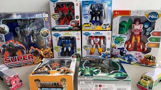 Unboxing Mainan Robot Transformers Optimus Prime Tobot Robocar Poli Hulk