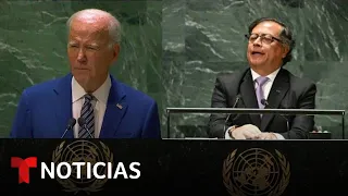 La advertencia que Biden le hizo a la ONU (y la vergüenza que pasó Petro) | Noticias Telemundo