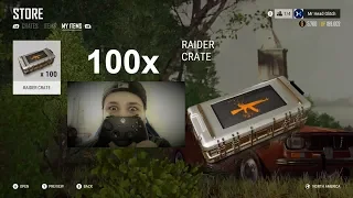 PUBG: 100x Raider Create Opening! Xbox One X