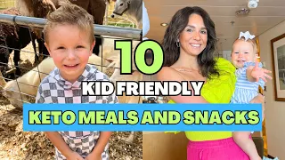 10 KETO Meals + Snacks my kids eat | Meat Based