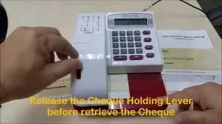 CW1600 Cheque Writer by KudozTech