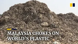 Malaysian town inundated with imported plastic waste after China's ban