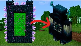How to make a Warden Portal in Minecraft!!!