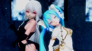 [MMD] Yowane Haku . Hatsune Miku - Rather Be  [4KUHD]