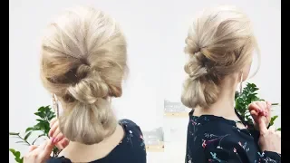 2-MINUTE ELEGANT BUN EASY LAZY HAIRSTYLE | Awesome Hairstyles  ✔