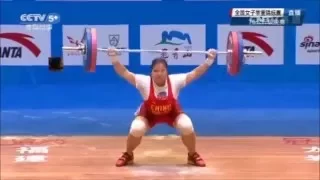 2016 China Weightlifting Olympic Trials Women's 75 kg