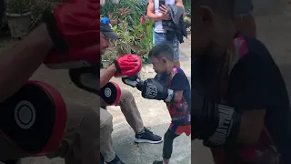 6 y.o Boxing Kid Phenom: Shadrack Ezekiel hitting the mitts 🥊