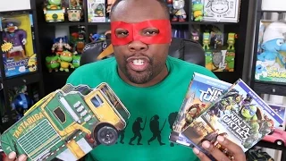 NINJA TURTLES 2 Lunchbox Gift Set DVD UNBOXING 🐢🍕 #TMNT Out of the Shadows