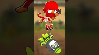 ZOMG vs 0-0-0 Ninja Monkey #shorts #bloonstd6