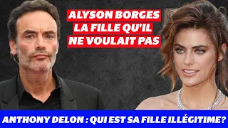 Anthony Delon : Découvrez Alyson Borges , sa fille illégitime. Elle est sublime