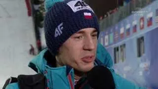 MŚ Harrachov 2014: Kamil Stoch "Super jest w końcu polatać!"