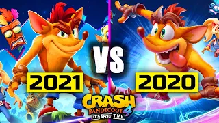 Crash 4: PS4 VS PS5 - GRAPHICS COMPARISON & REVIEW