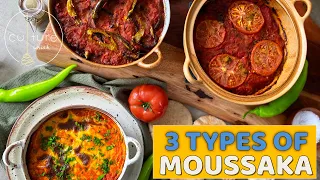 MOUSSAKA | 3 TYPES | EGYPTIAN/ GREEK/ AND VEGAN