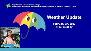 Public Weather Forecast Issued at 4:00 PM February 27, 2022