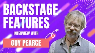 Guy Pearce Interview TIFF 2023 | Backstage Features with Gracie Lowes