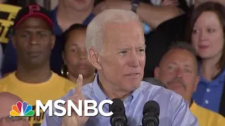 Joe Biden Hammers Donald Trump 'Lies' In First Campaign Rally | The Beat With Ari Melber | MSNBC