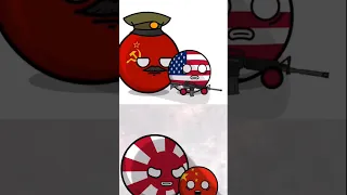 "Japan and USA" #countryballs #edit  [@stateballs ]
