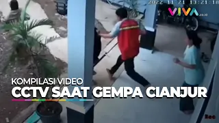 Terekam CCTV, Seperti Ini Detik-detik Gempa di Cianjur