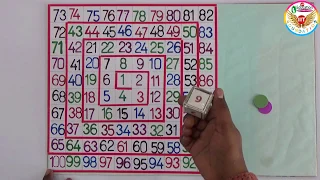 Spiral Board Number Game || Maths Project ||