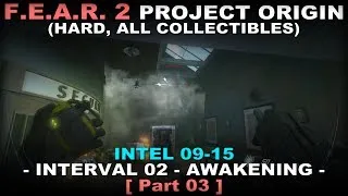 FEAR 2: Project Origin Walkthrough part 3 ( Hard, 100% collectibles, No commentary ✔ ) Awakening