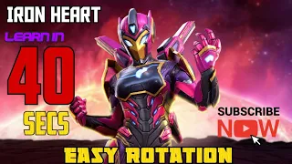 Learn Iron Heart Rotation in Just 40 Secs - Easy Rotation