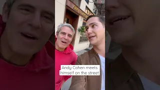 Andy Cohen meets himself on the street #Shorts