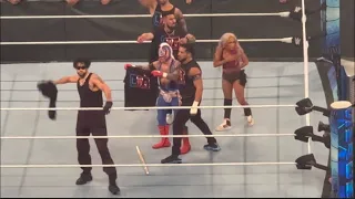 WWE security takes Bad Bunny jacket from fan!!! 5/5/23