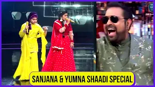 Rocking Performance Sanjana Bhat & Yumna Ajin | Saregamapa Shaadi Special | Neha Kakkar & Rohanpreet