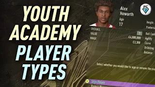 FIFA 21: YOUTH ACADEMY PLAYER TYPES