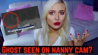 PARANORMAL INVESTIGATOR REACTS TO GHOST CAUGHT ON NANNY CAM? VIRAL VIDEO! is it Fake? Hoax?