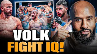 "Volk's Fight IQ is INSANE!" | ALEXANDER VOLKANOVSKI vs TOPURIA BREAKDOWN!