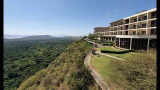 Stunning view from Haile Resort Arbaminch, Ethiopia