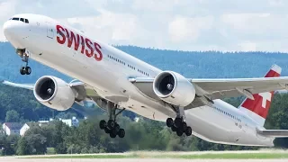 Zurich Airport- A Summertime Paradise- Heavy Departures Runway 16- Observation Deck B