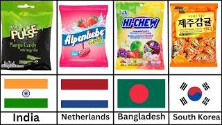 Candy From Different Countries