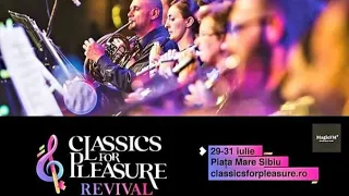 🔴 LIVE: Concertul de muzică clasică „Classics for Pleasure - Revival”: A Story of Renewal