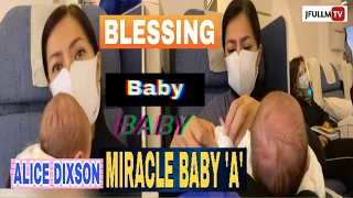 ALICE DIXSON'S VIDEO With Her TWO MONTH OLD BABY A ❤ Finally Back Home In Manila