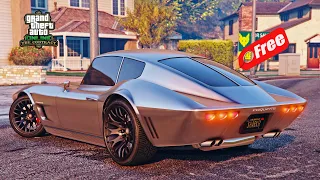 Coquette Classic is FREE This Week in GTA 5 Online | Chevrolet Corvette C2 | Review & Customization