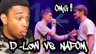 NAPOM vs D-LOW | Shootout Beatbox Battle 2017| BATTLE OF THE YEAR!! REACTION*