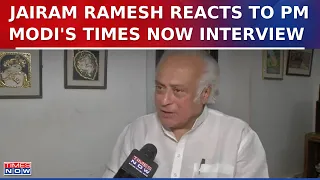 Congress's Jairam Ramesh Accuses PM Modi of Spreading Lies in Times Now Interview | Watch