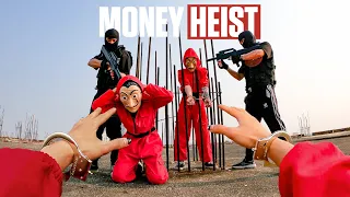 MONEY HEIST vs POLICE in REAL LIFE ll THE CHASE 4.0 ll (Epic Parkour Pov Chase)