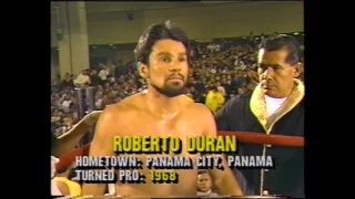 Roberto Duran vs Iran Barkley HD