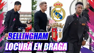 Locura por Bellingham,Vini Jr Y EQUIPO en BRAGA vs Real Madrid | CHAMPIONS LEAGUE