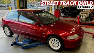 Time to Reassemble!! // 1992 Honda Civic VX // Street and Track Build Project (Ep 7)